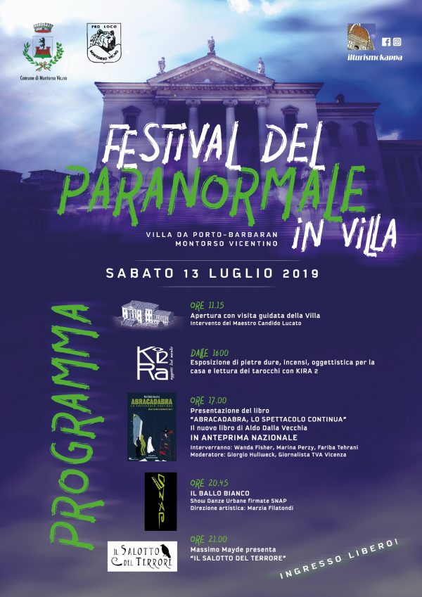 Festival del Paranormale, il programma completo