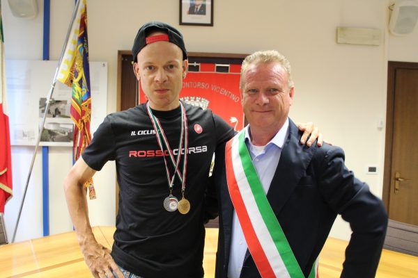Il montorsano Mirko Bettega è Campione Italiano di ciclismo per trapiantati