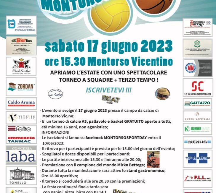 Montorso Sport Day
