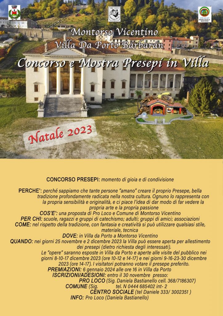 Presepi in Villa Da Porto